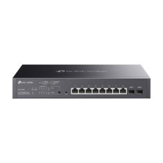 Switch 8 porturi RJ45 Gigabit PoE, 2 x SFP Gigabit, Buget PoE 150W, Management - TP-Link Omada SG2210MP