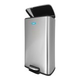 Cumpara ieftin Cos gunoi inox deptunghiular, 30L, cu soft close