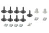 Clema, clips fixare carenaj Ford C-Max, Focus II /, Focus III /, Transit/Tourneo Connect //; set 18 bucati, W7024S307, W7030S300, W7085S424,