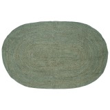 vidaXL Covoare de zonă Verde măsliniu 152 x 245 cm Iută 42010648