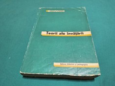 TEORII ALE &Icirc;NVĂȚĂRII * ERNEST R. HILGARD * 1974 * 4 3 5