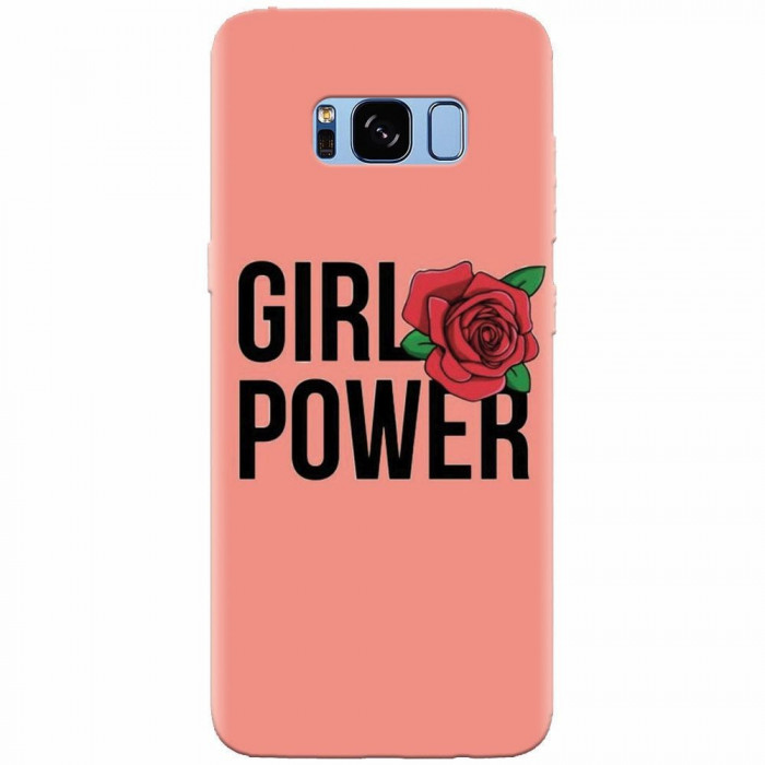 Husa silicon pentru Samsung S8, Girl Power 2