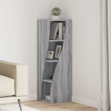 vidaXL Dulap de colț Alb 32x32x102cm Lemn compozit 889861