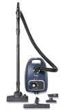 Aspirator cu sac Bosch BGB6X300, 600 W, 4 L, Filtru HEPA (Albastru/Negru)