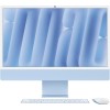 Sistem Desktop PC iMac 24 (2024) cu procesor Apple M4, 10 nuclee CPU and 10 nuclee GPU, 24, Retina 4.5K, 16GB, 512GB SSD, Blue