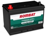 Acumulator auto Rombat Tornada Asia 12V 100Ah 750A (EN) 305x179x222mm, borna inversa, garantie 2 ani