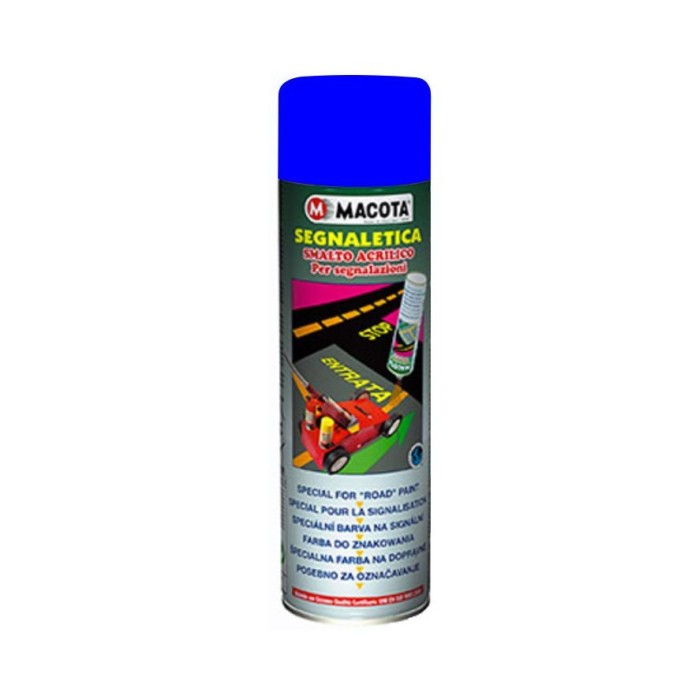 Vopsea Spray Marcaje Segnaletica Albastru Macota 500ml
