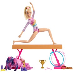 Set de joaca Barbie You can be anything - Papusa Barbie gimnasta foto