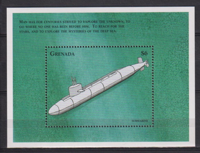 GRENADA MI.BLOCK 486 MNH