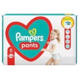 Scutece-chilotel Pants Marimea 6 pentru 14-19 kg, 44 bucati, Pampers