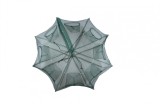 Capcana Racusi Varsa Pesti, 8 Intrari, Patrata, 75cm, Pliabila, Verde, Plasa Fina