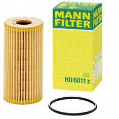 Filtru ulei cu etansare, Insertie filtru, MANN-FILTER HU 6011 z - RESIGILAT