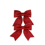 Funda brad Craciun, rosu, 14 x 15 cm, set 2 bucati, SD22-237
