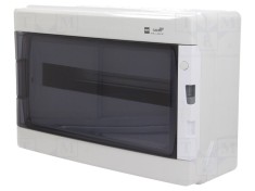 Carcasă modulară IP65 gri deschis 18 module