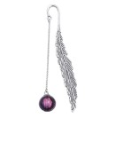 Cumpara ieftin Semn de carte Toirxarn, 11.5 cm, semn zodiacal fecioara, metal, sticla, multicolor
