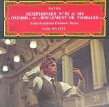 Disc vinil, LP. Symphonies No 92 Et 103 Oxford Et Roulement De Timbales-Haydn, Radio-Symphonie-Orchester Berlin, Clasica