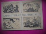 HOPCT 8375 TOURISM YEAR OF THE AMERICAS 1972 MONUMENTE -SUA-AMERICA DE NORD -NECIRCULATASEATTLE WASHINGTON -