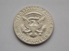 HALF DOLLAR 1969 -D -ARGINT foto