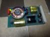 Mini transformator de retea toroidal 13,5v-0-13,5v /aux 8v.