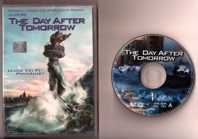 dvd film the day after tomorrow 1 dvd subtitrare in limba romana are timbru dvd original foto