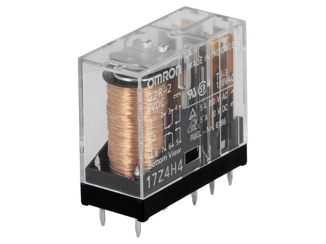 Releu Electromagnetic DPDT 6V 5A