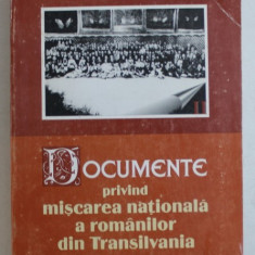 DOCUMENTE PRIVIND MISCAREA NATIONALA A ROMANILOR DIN TRANSILVANIA , VOL. II : 1892 - 1894 , editie de OFELIA AVARVAREI ...IOAN DRAGAN , 1998