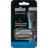 Rezerva aparat electric de ras Braun Seria 3+ 32B ORIGINAL, Revino la Performanta de 100%, Compatibil cu Aparatele de Ras Series 3+ and Series 3 ProSk