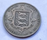 314. Moneda Jersey 1/13 Shillings (&quot;Penny&quot;) 1866 (Tiraj 173.333 buc), Europa