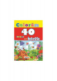 Colorăm. 40 imagini cu insecte - Paperback - *** - Erc Press