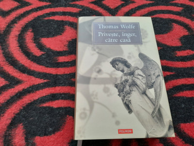 Priveste, inger, catre casa, Thomas Wolfe, Polirom 2008 CARTONATA foto