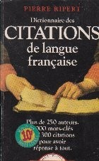 Dictionnaire des Citations de langue francaise foto