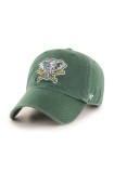 47 brand sapca MLB Oakland Athletics culoarea verde, cu imprimeu, BCPTN-NLRGW18GWS-DG93