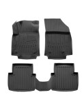 Set covorase auto din cauciuc tip tavita Opel Crossland X 2017-