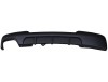 Spoiler bara spate BMW Seria 5 (F10/F11), 12.2009-08.2017, negru; type M-Performance; cu iesiri evacuare dubla; TUNING,