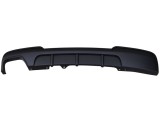 Spoiler bara spate BMW Seria 5 (F10/F11), 12.2009-08.2017, negru; type M-Performance; cu iesiri evacuare dubla; TUNING,