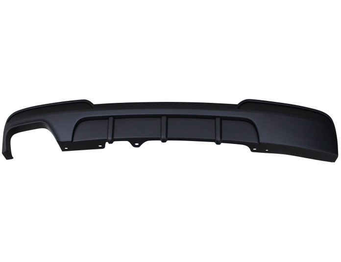 Spoiler bara spate BMW Seria 5 (F10/F11), 12.2009-08.2017, negru; type M-Performance; cu iesiri evacuare dubla; TUNING,
