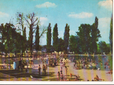 CPI B 10856 CARTE POSTALA - ORADEA. BAILE &amp;quot;VICTORIA&amp;quot;, STRANDUL foto