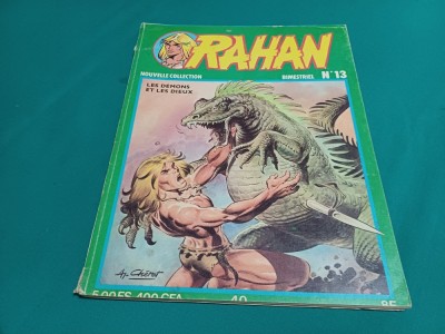 REVISTA RAHAN *NOUVELLE COLLECTION NR. 13 * 1980 * PUBLICAT &amp;Icirc;N ROM&amp;Acirc;NIA *12 foto