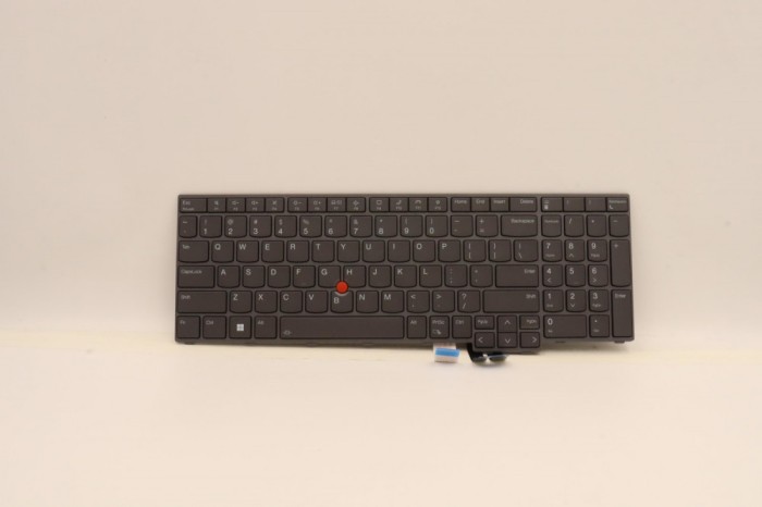 Tastatura Laptop, Lenovo, ThinkPad P16 Gen 1 Type 21D6, 21D7, iluminata, gri, layout US