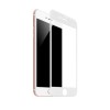 Folie sticla 9D compatibil cu IPhone 6 / 6s - Contur alb, ALC MOBILE