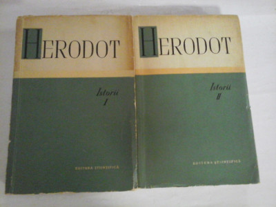 ISTORII ( 2 VOL ) - HERODOT foto