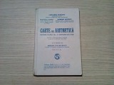 CARTE DE ARITMETICA - Cl. II -a - Al. Nicolesci, S. Ghitescu - 1946, 183 p., Alta editura, Clasa 10, Matematica