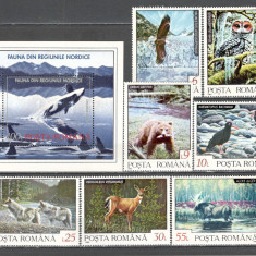 Romania.1992 Fauna din regiunile nordice ZR.884