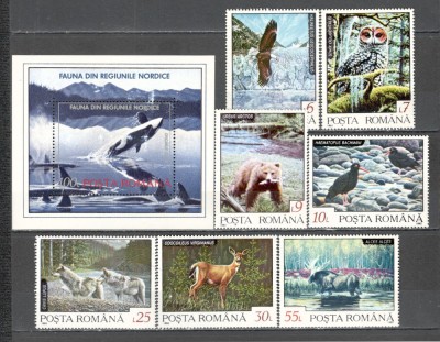 Romania.1992 Fauna din regiunile nordice ZR.884 foto