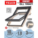 Fereastra mansarda VELUX GLL 106421, actionare electrica, lemn, 3 sticle