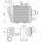 VALEO 818349 Intercooler, compresor