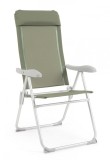 Set 4 scaune gradina verde olive Cayo 57x65x110 cm