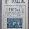 Program meci fotbal Otelul Galati-Dunarea CSU Galati 20 apr 1986, stare buna