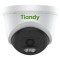 Camera IP turret Color Maker Tiandy, 5MP 2K+, IR/LED alb 30m/15m, Microfon, PoE, IP66 - TC-C35XS-I3WEYSV5.0 SafetyGuard Surveillance