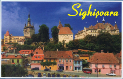 Carte postala CP MS073 Sighisoara - Orasul vechi - necirculata foto